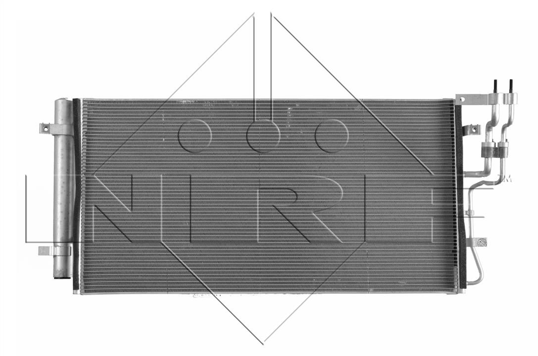 NRF 350009 Радіатор кондиціонера (Конденсатор) 350009: Купити в Україні - Добра ціна на EXIST.UA!