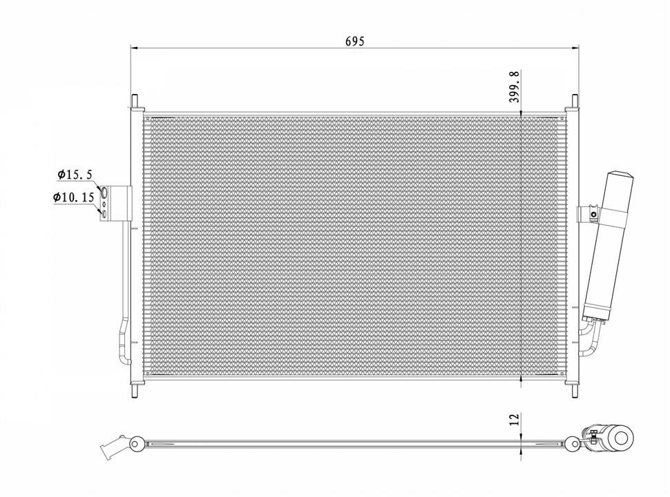 Купить NRF 350490 по низкой цене в Украине!