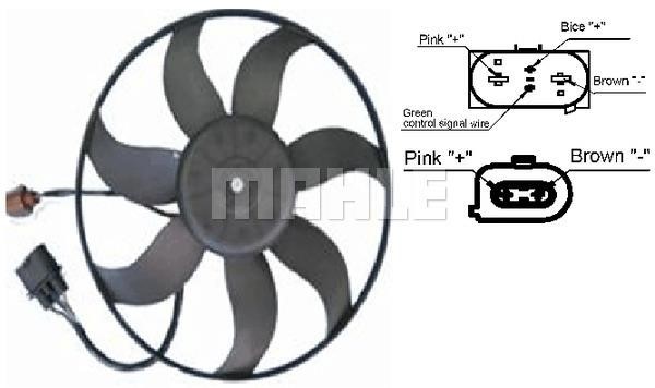 Mahle/Behr CFF 187 001S Вентилятор радіатора охолодження CFF187001S: Купити в Україні - Добра ціна на EXIST.UA!