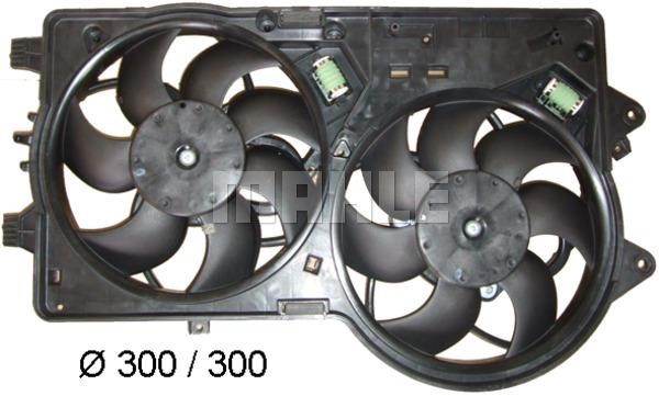 Mahle/Behr CFF 159 000P Вентилятор радіатора охолодження CFF159000P: Купити в Україні - Добра ціна на EXIST.UA!
