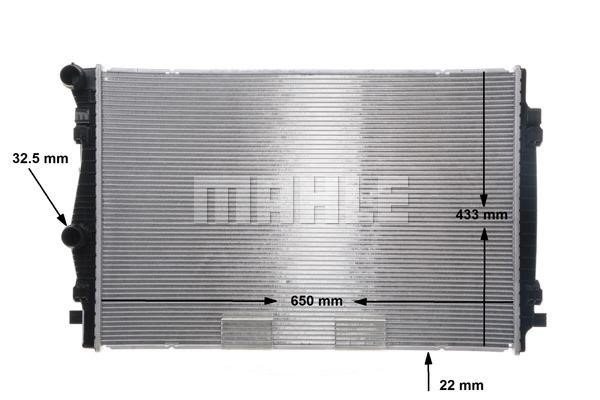Mahle/Behr Радиатор охлаждения двигателя – цена 6948 UAH