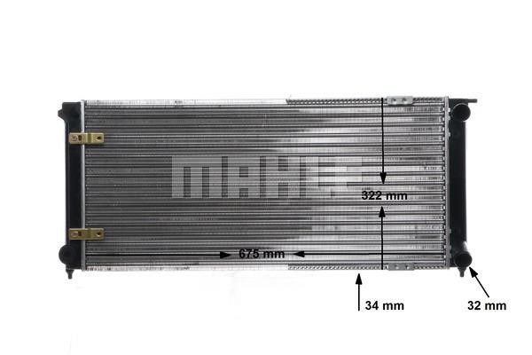 Радіатор охолодження двигуна Mahle&#x2F;Behr CR 341 000S