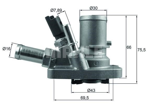 Mahle/Behr TI 258 80 Термостат TI25880: Купити в Україні - Добра ціна на EXIST.UA!