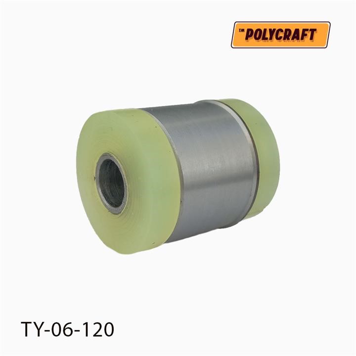 POLYCRAFT TY-06-120 Сайлентблок рычага прямого к кузову полиуретановый TY06120: Отличная цена - Купить в Украине на EXIST.UA! TY06120 POLYCRAFT Сайлентблок рычага прямого к кузову полиуретановый