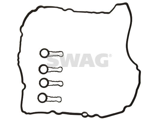 SWAG 20 10 7526 Прокладка клапанної кришки (комплект) 20107526: Купити в Україні - Добра ціна на EXIST.UA!