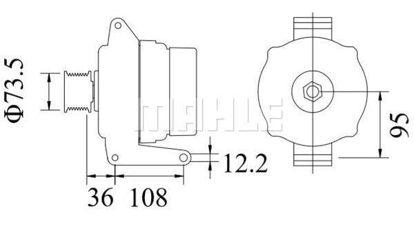 Купить Mahle Original MG 936 по низкой цене в Украине!