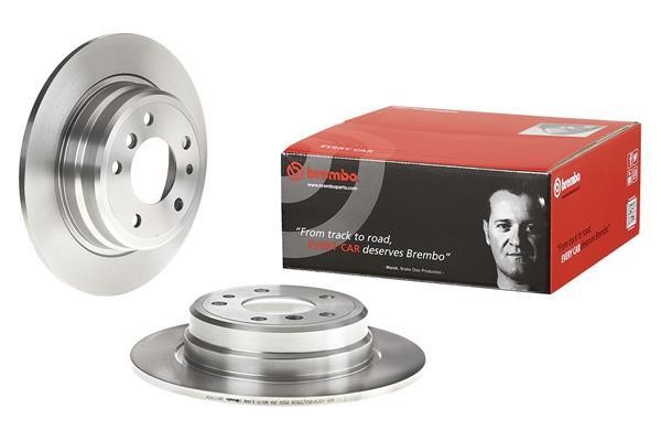 Тормозной диск задний невентилируемый Brembo 08.5174.34