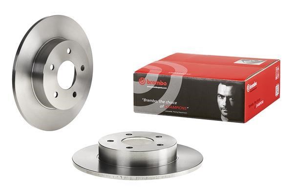 Тормозной диск задний невентилируемый Brembo 08.9461.20