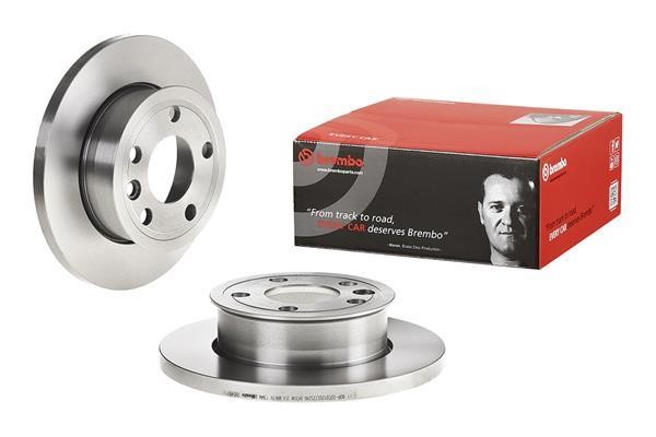 Тормозной диск передний невентилируемый Brembo 08.5497.10