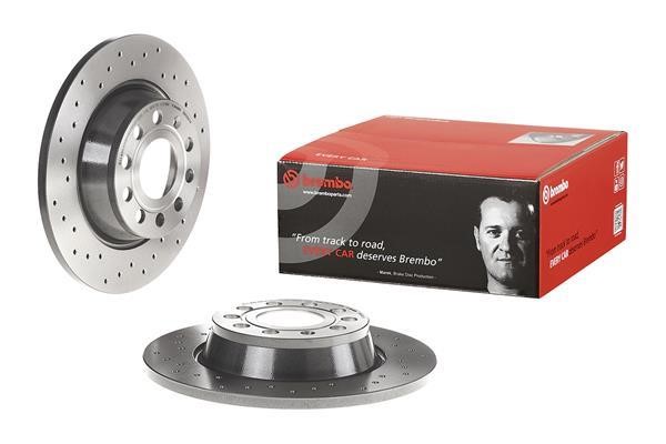 Тормозной диск невентилируемый Brembo 08.A202.1X