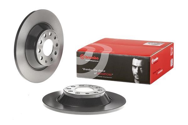 Тормозной диск задний невентилируемый Brembo 08.8843.21