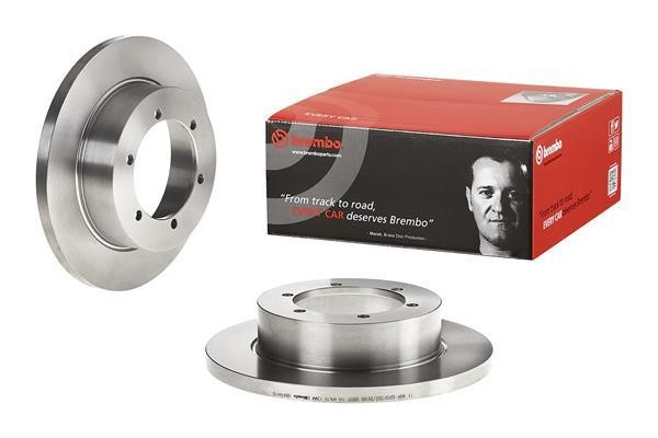 Тормозной диск задний невентилируемый Brembo 08.9794.10