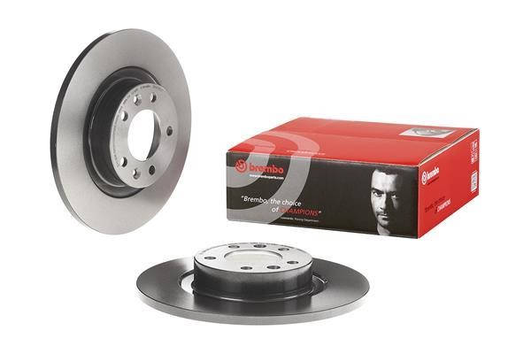 Тормозной диск задний невентилируемый Brembo 08.A615.11