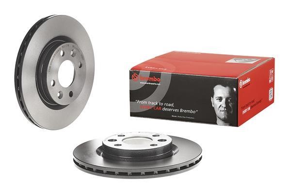 Тормозной диск вентилируемый, 1 шт. Brembo 09.5802.21