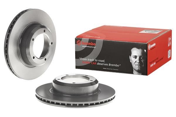 Тормозной диск вентилируемый, 1 шт. Brembo 09.5488.11