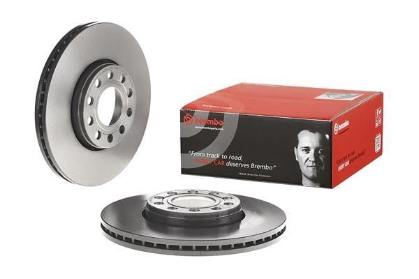 Тормозной диск вентилируемый, 1 шт. Brembo 09.A428.11