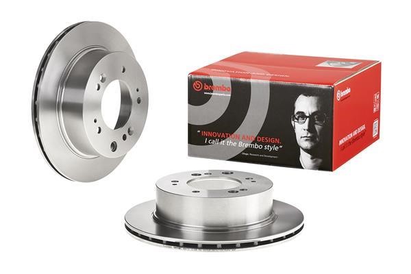 Тормозной диск задний вентилируемый Brembo 09.B409.10