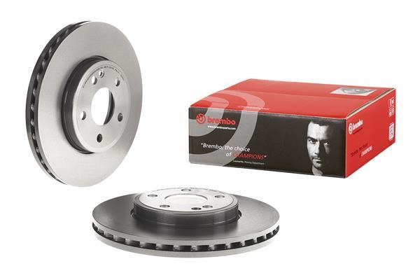 Тормозной диск вентилируемый, 1 шт. Brembo 09.B436.41