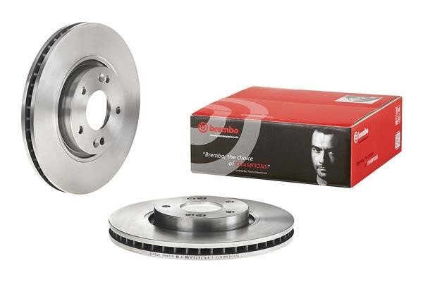 Диск гальмівний вентильований, 1 шт. Brembo 09.A352.10