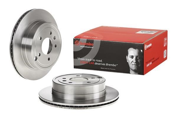 Тормозной диск задний вентилируемый Brembo 09.A629.10