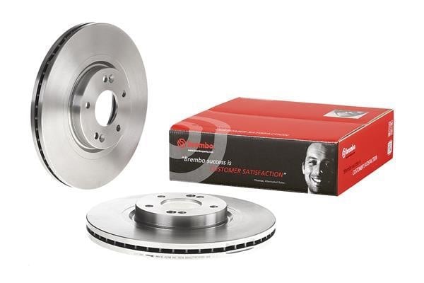 Тормозной диск передний вентилируемый Brembo 09.B614.10