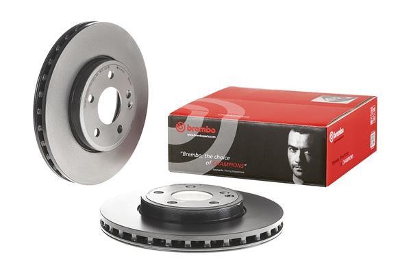 Тормозной диск передний вентилируемый Brembo 09.B344.41