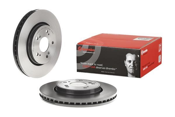 Тормозной диск вентилируемый, 1 шт. Brembo 09.A866.11