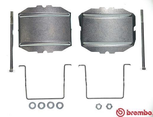 Комплект монтажный тормозных колодок Brembo A 02 232