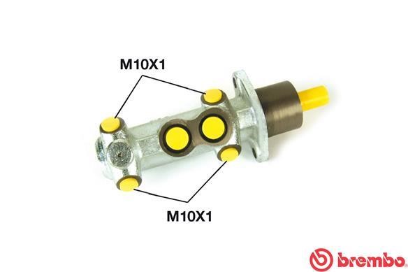 Главный тормозной цилиндр Brembo M 23 027