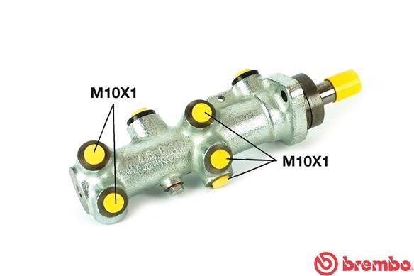 Главный тормозной цилиндр Brembo M 61 008