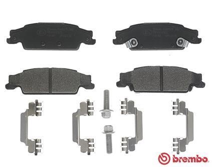 Тормозные колодки дисковые, комплект Brembo P 09 007