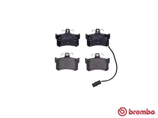 Гальмівні колодки, комплект Brembo P 28 015