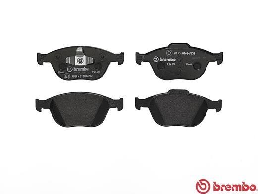 Купить Brembo P24058 – отличная цена на EXIST.UA!