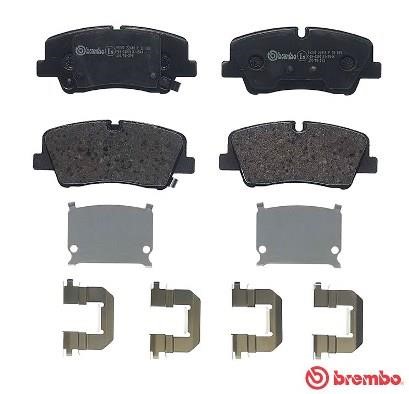 Тормозные колодки дисковые, комплект Brembo P 30 089