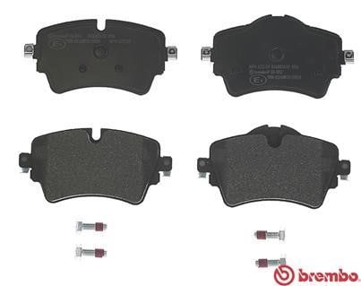 Тормозные колодки дисковые, комплект Brembo P 06 092