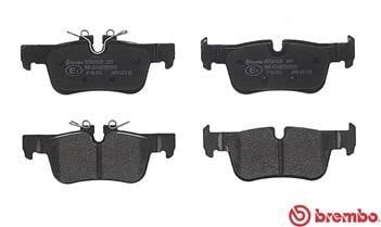 Тормозные колодки дисковые, комплект Brembo P 06 094