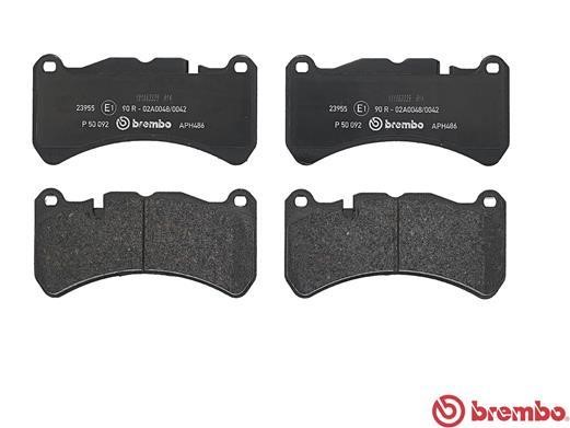 Купить Brembo P50092 – отличная цена на EXIST.UA!