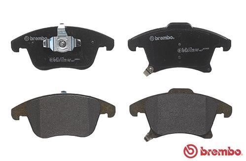 Тормозные колодки дисковые передние, комплект Brembo P 24 173