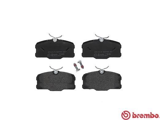Тормозные колодки дисковые, комплект Brembo P 50 006