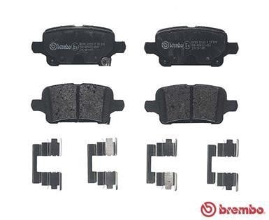 Гальмівні колодки, комплект Brembo P 59 090