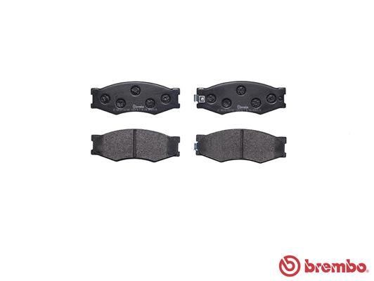 Гальмівні колодки, комплект Brembo P 56 056