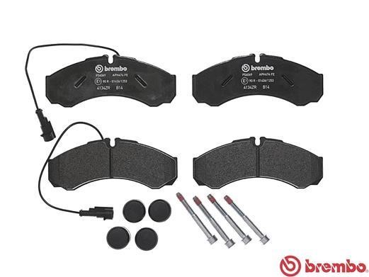 Brembo Тормозные колодки дисковые, комплект – цена 1836 UAH