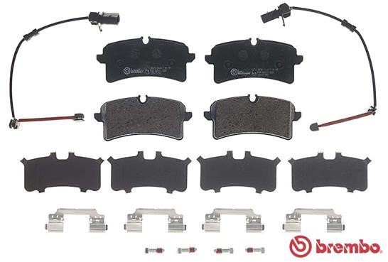 Тормозные колодки дисковые, комплект Brembo P 85 151