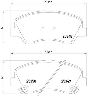 Купить Brembo P 18 025 по низкой цене в Украине!