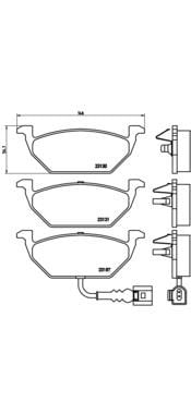 Купить Brembo 07B31453 – отличная цена на EXIST.UA!