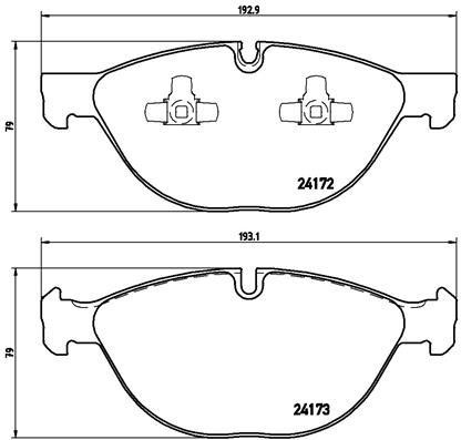 Купить Brembo P06058 – отличная цена на EXIST.UA!