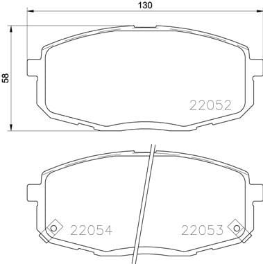 Купить Brembo P 30 077 по низкой цене в Украине!