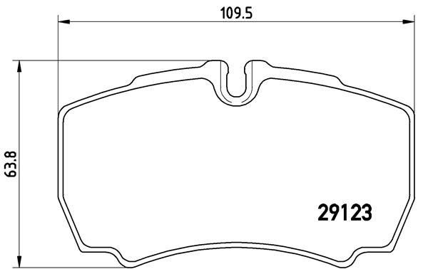Купить Brembo P24084 – отличная цена на EXIST.UA!