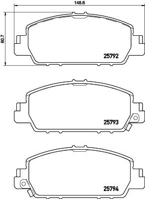 Купить Brembo P 28 077 по низкой цене в Украине!