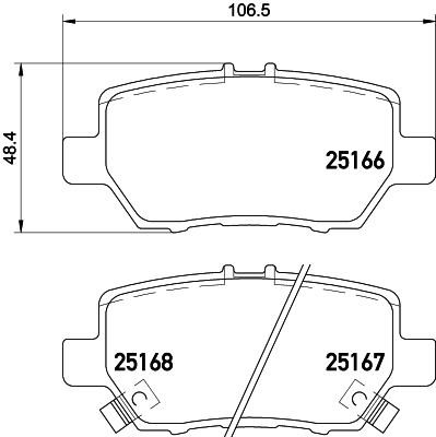 Купить Brembo P 28 078 по низкой цене в Украине!